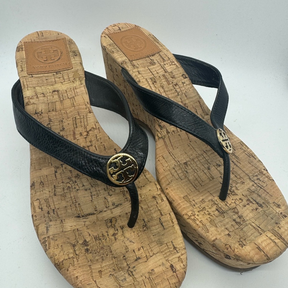 Wedge flip flops